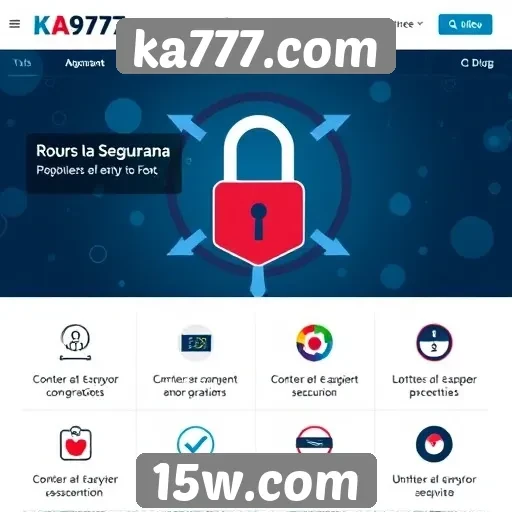Recursos de segurança do site ka777.com