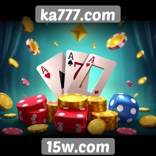 Variedade de jogos disponíveis no ka777